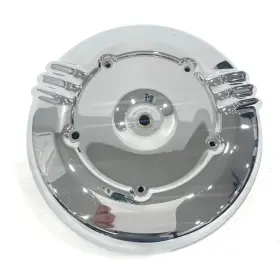29197-07 Harley-davidson Oem 07-11 Cvo Touring Screamin Eagle Chrome Round Air Cleaner Cover