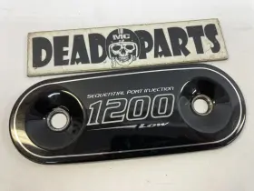 29354-08 Harley-davidson 1200 Sportster Low Black Air Cleaner Filter Cover Trim Insert