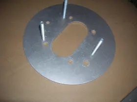 29362-97 Harley-davidson Nos Air Cleaner Backing Plate Part #