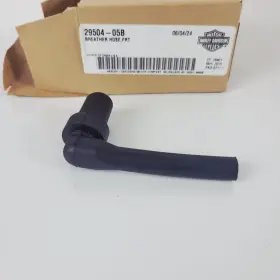 29504-05b Harley-davidson Genuine 2005-2017 V-rod Front Air Cleaner Breather Hose 29504-05