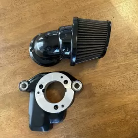 298000180 Harley-davidson 2017-2022 Se Oem Air Cleaner Intake And Filter M8 Heavy Breather Black