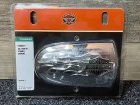 61300221 Harley-davidson 2014 Air Cleaner Trim Kit Flames Chrome Multi-fit - New