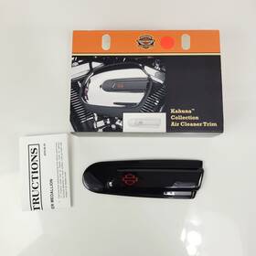 Harley-davidson 61300928 Oem Harley-davidson Kahuna Air Cleaner Trim - 2017-2024 Touring Black