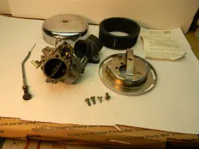 B28-e Harley Davidson Parts Lot Carburetor Air Cleaner Thottle Wire Filter
