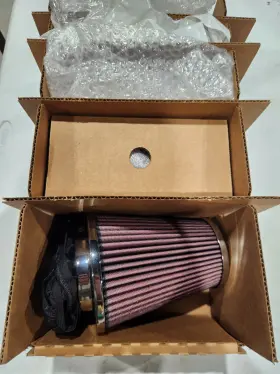 29400227 Harley Screamin Eagle New Heavy Breather Performance Air Cleaner Black 14 Sportster Xl