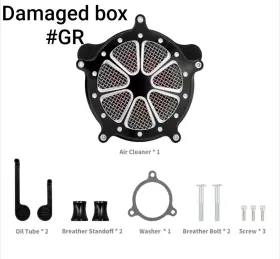 Mp09-010-0008cbld Hcmotorku Cnc Air Cleaner Intake Filter For Harley M8 Softail 2018-2024 Touring 2017-2025