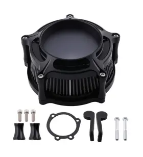 9x0wfg Hdbubalus Performance Air Filter System For Harley Davidson Dyna 2000-17 Softail 2000-2015