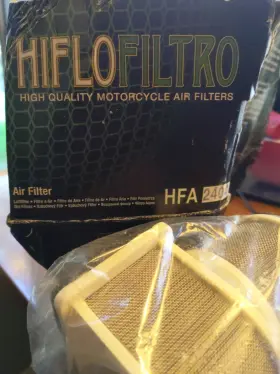 Hfa2404 Hiflofiltro Hiflo Air Filter Fits Kawasaki En450a 454 Ltd 1985-1990