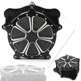 Hkseller-au 420014541274 Air Cleaner Filter With Accessory Fit Harley Glide Touring Flhr Flht Flhx 08-16