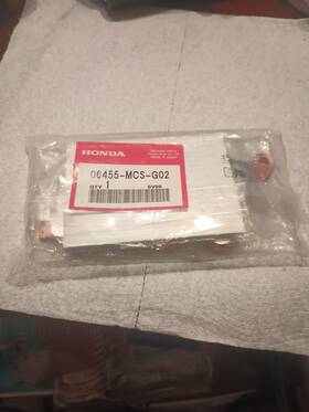 Honda 06455-mcs-g02 Oem Pad Set Front St1300 2003-2007