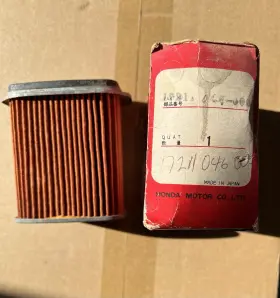 17211-046-000 Honda Ct200 Air Filter Nos Trail 90 1964-1966 Genuine Oem 17211-046-000 Honda Ct200 Air Filter Nos Trail 90 1964-1966 Genuine Oem