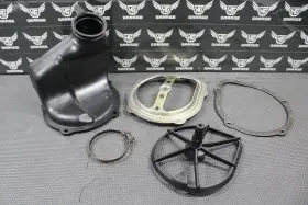 17253-kz3-j00 Honda 1998 1999 Cr250r Oem Kz3r Airbox Intake Boot Air Cleaner Filter Hardware
