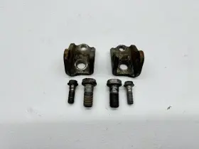 50610-men-671 Honda 2008 Crf450r Footpegs Bracket Set Mounts Oem Left Right Bolts Crf 450r