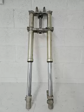 51480-gbf-k11 Honda Dirt Bike 2003 Cr85r Expert Oem Complete Fork And Tree Set#