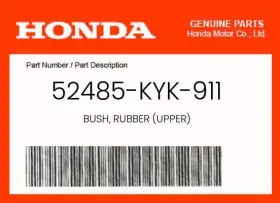 52485-kyk-911 Honda Genuine Bush Rubber Upper -