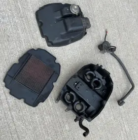 Ha-8098 Honda 1998-2001 Vfr800 Vfr 800 Interceptor Airbox Air Kn Filter K&n Cleaner Box