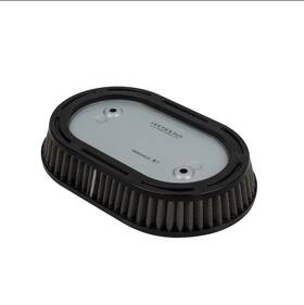 Hoprousa Air-114-blk Silver Air Cleaner Intake Filter Element Replacement For Harley 114 Engine