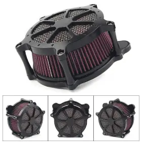Hukyu 612046913260 Venturi Air Filter Intake Cleaner For Harley Dyna Fxr Softail Touring