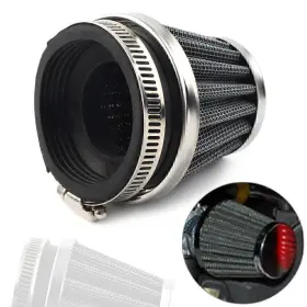 Hukyu 612048197576 54mm Motorcycle Carb Air Filter Cleaner For Pit Dirt Bike Atv Scooter Universal