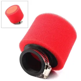 Hukyu 612063510213 42mm Angled Motorcycle Air Filter For Atv Quad Go Kart Crf Xr 50 70 Pit