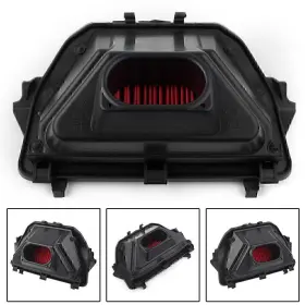 Se10yf047 Hukyu Motorcycle Air Filter Intake Cleaner Parts Kit For Yamaha Yzf R6 Yzf-r6 10-2013
