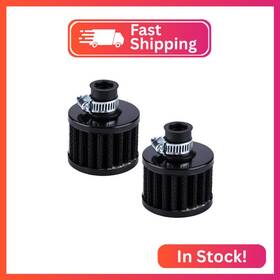 Hxgxkbq Amwm-bd11823 2pcs 12mm Air Filter Mini Universal Red Motor Cone Cold Clean Intake