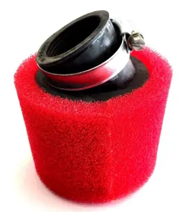 Af-18 J & R Collection 37mm 38mm Bent Angled Foam Air Filter Pod For 125cc Pit Quad Dirt Bike Buggy