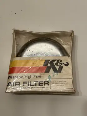 Rk-320b K&amp Amp N Engineering Nos K&n Air Filter Harley-davidson Big Twins 1976 And Up - H/d Keihin Carb