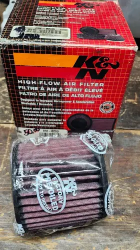 Bm-0200 K&n Nos Air Filter Vintage Bmw Motorcycles - All Twins 1969-1984