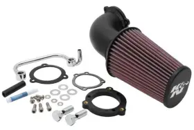 57-1126 K&n Engineering Fipk Air Intake System Black #57-1126 Harley Davidson Sportster