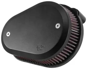 Rk-3932b K&n Engineering Street Metal Air Intake System Flare Black #rk-3932b Harley Davidson