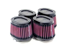 Ru-0984 K&n Engineering Custom Clamp-on Air Filter - Oval Rubber End Cap
