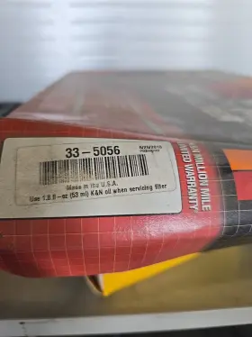 33-5056 K&n Filters Kn Drop In Air