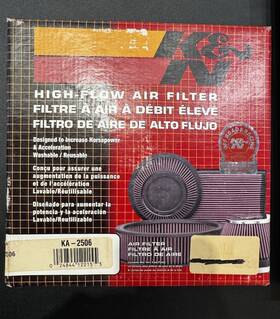 K&n Filters Ka-2506 Nos K&n Kawasaki Kx 250f-450f High-flow Air Filter