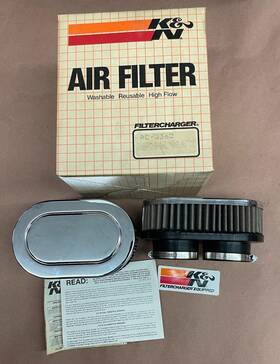 K&n Filters Rc-2362 K&n Air Filter 80-82 Honda Cb650 Qty 2 Dual Oval Pods