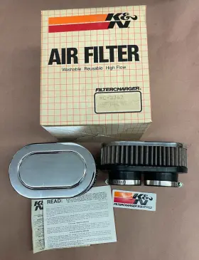 Rc-2362 K&n Filters Air Filter 80-82 Honda Cb650 Qty 2 Dual Oval Pods