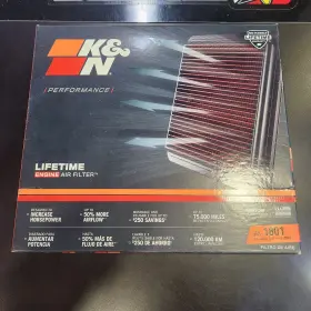 Ha-1801 K&n Replacement Air Filter For 2001-2017 Honda