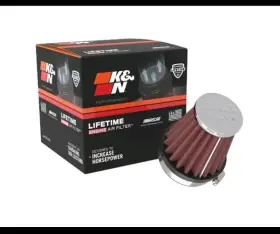 Rc-2330 K&n Universal Round-tapered Air Filter 2 1/8 Inch 55mm Flange