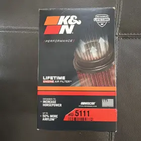 Ru-5111 K&n Universal Clamp-on Air Filter