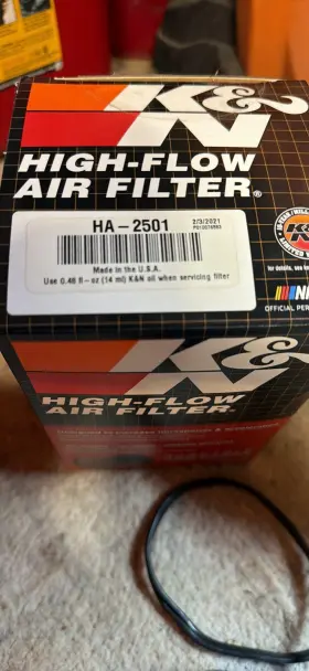 Sgr-269518 K&n High Flow Air Filter Ha-2501 Brand New Honda Recon 250