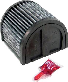 K&n Ya-1600 K&n High-flow Air Filter Yamaha Maxim 550 Radian 600 4u8-14451-00-00 Nos