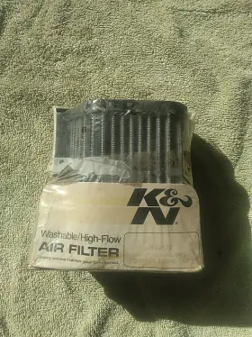 Ya-170 K&n Yamaha 1981/1982 Yz/it 125 250 465 490 Ya 170 Air Filter Washable Vintage