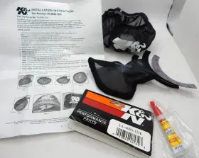 Ya-4098dk K&n Ya-4098-1 For Yamaha Motorcycle Air Cleaner Pre Filter Wrap Dust Cover Sock