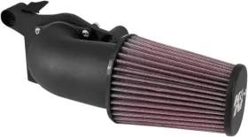 Zfcu7hxac3 K&n Kn Aircharger Air Filter Breather System Black Harley Electra Glide Police 17-21