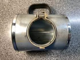 11010-033 Kawasaki Oem F3 F4 Intake Air Filter Box With Chrome Side Cover X2 And Hardware Vtg