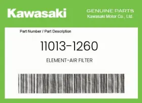 11013-1260 Kawasaki Genuine Element-air Filter -