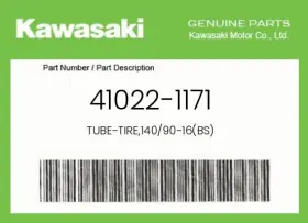 41022-1171 Kawasaki Genuine Tube-tire 140/90-16 Bs -