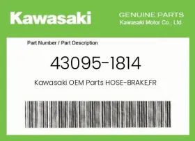43095-1814 Kawasaki Genuine Hose-brake Fr -