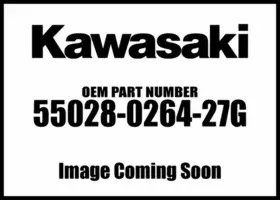 55028-0264-27g Kawasaki 2008-2009 Ninja Cowling Fr F S Black New Oem