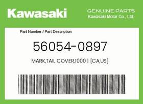 Kawasaki 56054-0897 Genuine Mark Tail Cover 1000 Ca Us -